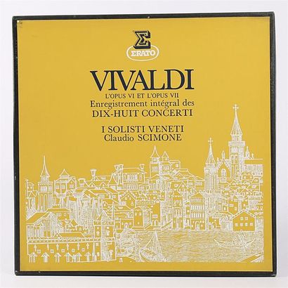 null VIVALDI - L'OPUS VI ET L'OPUS VII Enregistrement intégral des dix-huit concerti
I...