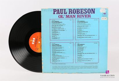null PAUL ROBESON - In live performance/Songs of free men/Spirituals
2 Disques 33T...