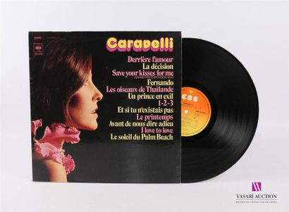 null CARAVELLI - Don't let me be understood
1 Disque 33T sous chemise cartonnée
Label...