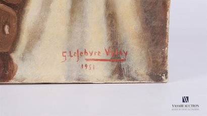 null LEFEBVRE-VELAY Charles G. (1885-?)
Touareg ébloui
Huile sur toile
Signée et...