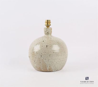 null Vase en céramique la panse de forme ovoïde monté en lampe
Haut. vase : 22 c...