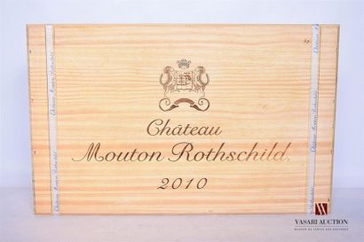 null 6 Blles	CH. MOUTON ROTHSCHILD	Pauillac 1er GCC	2010
	CBO cerclée NI.		
