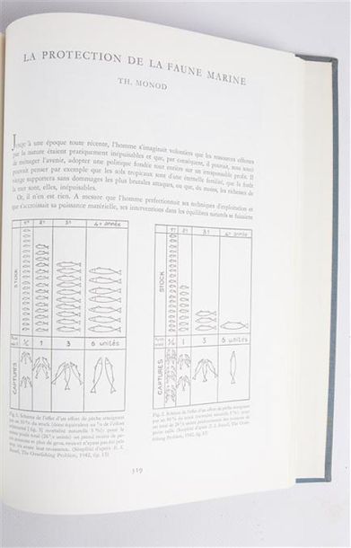 null COLLECTIF - Le grand livre de la mer et des poissons - Monaco, Paris, Bruxelles,...