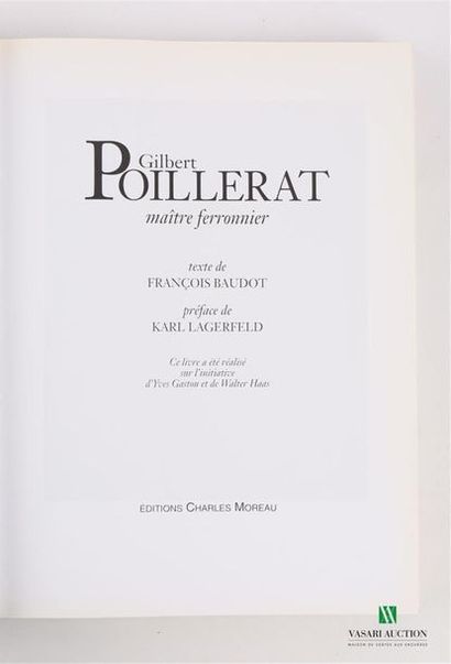 null BAUDOT François - Gilbert Poillerat, Maître ferronnier - Paris Éditions Charles...