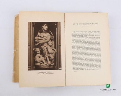 null CAILLAUX Henriette - Dalou 1838-1902, L'Homme, L'Oeuvre - Paris Librairie Delagrave...