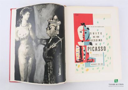 null PICASSO Pablo - Suite de 180 dessins de Picasso. Verve N° 29/30 - Paris, Verve...