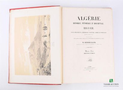 null BERBRUGGER - Algérie, Historique, Pittoresque et monumentale - Receuil de vues,...