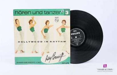 null RAY CONNIFF - Hollywood in rhythm
1 Disque 33T sous pochette cartonnée
Label...