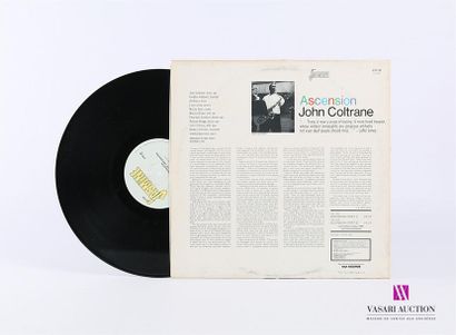 null JOHN COLTRANE - Ascension
1 Disque 33T sous pochette cartonnée 
Label : JASMINE...