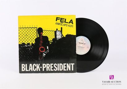 null FELA ANIKULAPO KUTI - Black-President
1 Disque 33T sous pochette cartonnée 
Label...