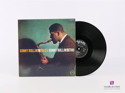 null SONNY ROLLINS - Trio
1 Disque 33T sous pochette cartonnée 
Label : VERVE RECORDS...
