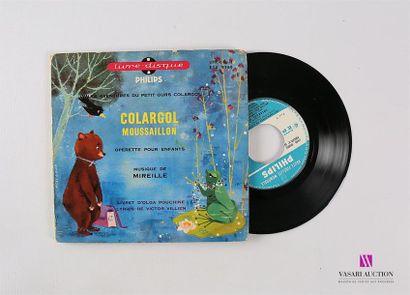 null COLARGOL - Moussaillon
1 Disque 45T sous pochette cartonnée
Label : PHILIPS...