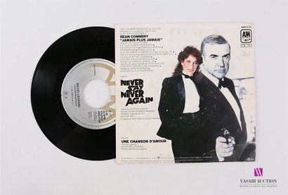 null LANY HALL - James Bond / Jamais plus jamais
1 Disque 45T sous pochette cartonnée
Label...