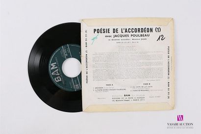null JACQUES POULBEAU - Poésie de l'accordéon
1 Disque 45T sous pochette cartonnée...