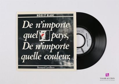 null BERNARD LAVILLIERS - Noir et Blanc
1 Disque 45T sous pochette cartonnée
Label...
