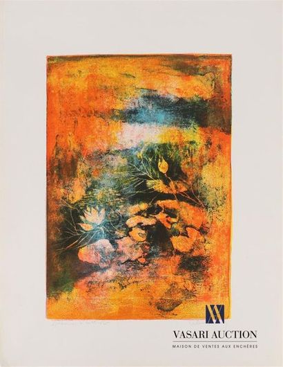 null LEBADANG Dang (1921-2015), d'après
Végétaux
Lithographie en couleurs
Annotée...