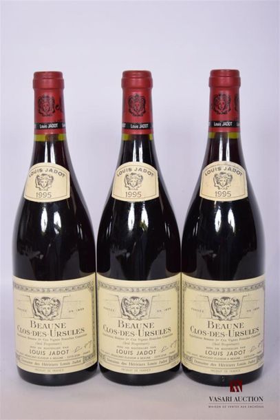 null 3 Blles	BEAUNE 1er Cru "Clos des Ursules" mise Louis Jadot		1995
	Et. impeccables....