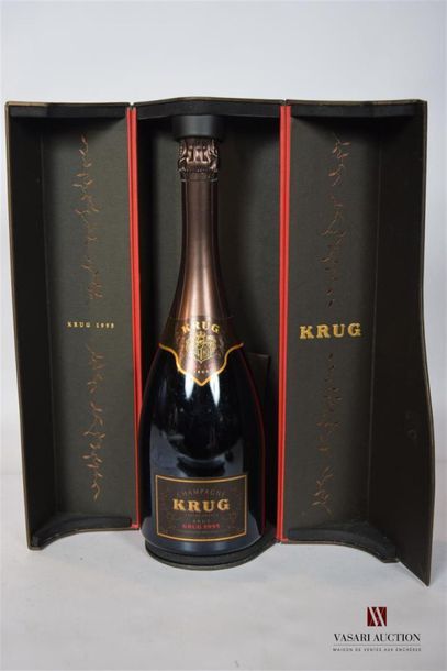 null 1 Blle	Champagne KRUG Brut		1995
	Présentation et niveau, impeccables. Etui...