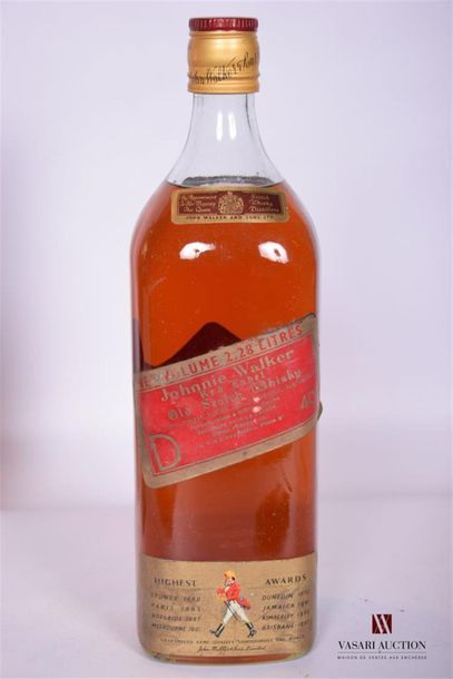 null 1 Mag	Old Scotch Whisky Johnnie Walker Red Label		
	2,28 L 40°. A prendre en...