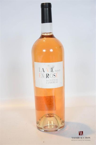 null 1 Mag	LA VIE EN ROSÉ du CH. LANDEREAU	Bordeaux rosé	2013
	Et. un peu tachée....