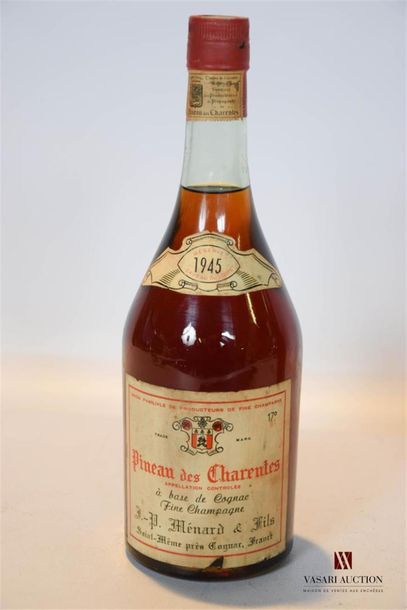 null 1 Blle	PINEAU DES CHARENTES "Réserve Caveau du Logis" 		1945
	à base de Cognac...