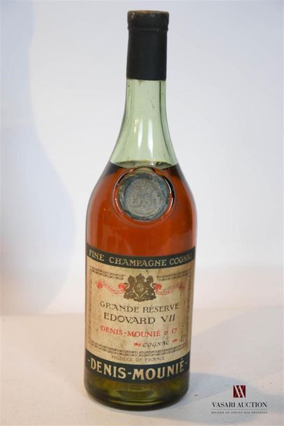 null 1 Blle	Fine Champagne Cognac "Grande Réserve Edouard VII" mise Denis-Mounié		
	70...