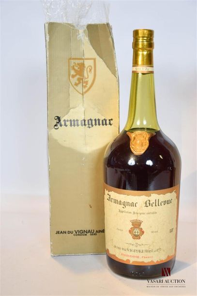 null 1 Mag	Armagnac Bellevue "Hors d'Age" mise J. du Vigneau Ainé & Cie		
1,50 L	40°....