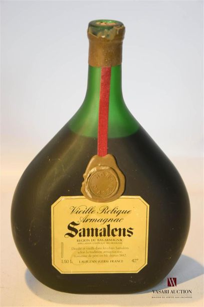 null 1 Blle	Vieille Relique Armagnac "Hors d'Age" mise Samalens		
1,50 L	42°. Et....