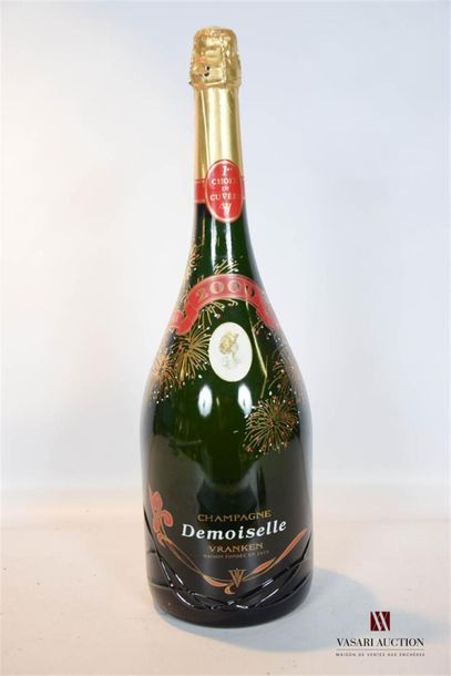 null 1 DMag	Champagne Demoiselle Brut mise VRANKEN		NM
3 L	Cuvée de l'an 2000. 1er...