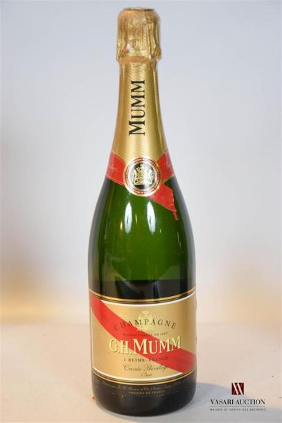 null 1 Blle	Champagne MUMM Brut Cordon Rouge		NM
	Présentation et niveau, impecc...