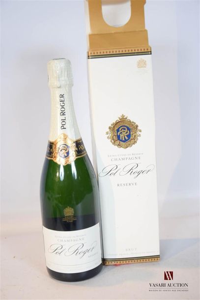 null 1 Blle	Champagne POL ROGER Brut Extra Cuvée de Réserve		NM
	Présentation et...