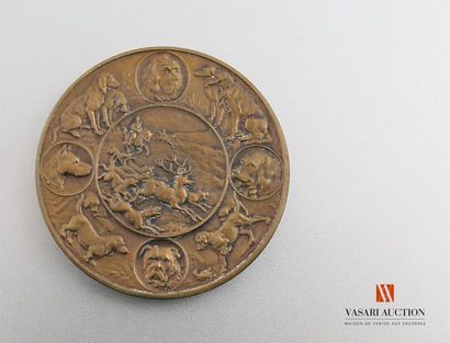 null Société canine de l'Eure - Médaille, 50 mm, BE
