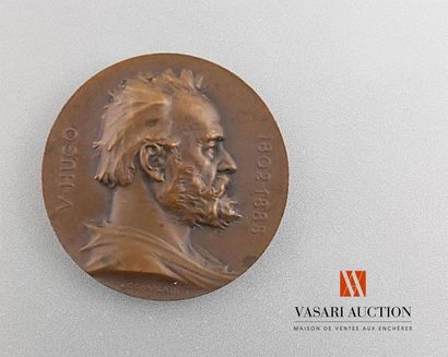 null Victor Hugo, 1802-1885, souvenir du centenaire 26 février 1802-1902 - Médaille...