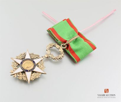 null France - Ordre du Mérite agricole (institué en 1883) - Cravate de commandeur...
