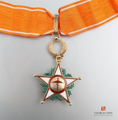 null Maroc - Ordre du Ouissam Alaouite Chérifien, (institué en 1913) - Cravate de...