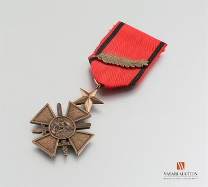 null Zaïre - Médaille de la bravoure zaïroise, attribuée aux 650 légionnaires parachutistes...