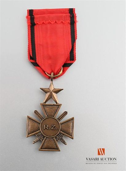 null Zaïre - Médaille de la bravoure zaïroise, attribuée aux 650 légionnaires parachutistes...