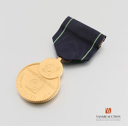 null Etats Unis d'Amérique - Marksmanship medal, pitol, 34 mm, TBE-SUP
