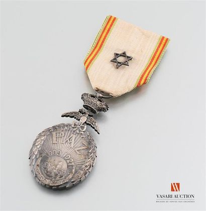 null Espagne - Médaille de la paix au Maroc, créée en 1927, bélière à couronne mobile,...