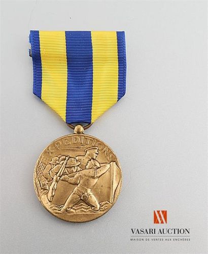 null Etats Unis d'Amérique - Navy expeditionnary medal, 34 mm, TBE
