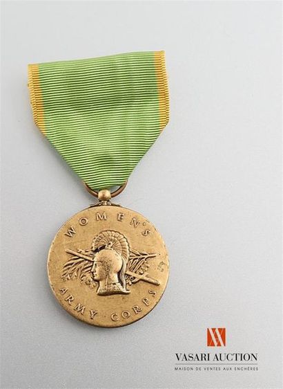 null Etats Unis d'Amérique - Women's army corps medal, 32 mm, TBE
