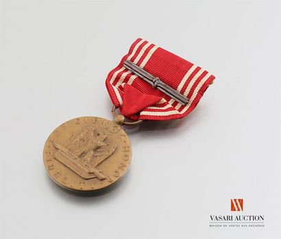 null Etats Unis d'Amérique - Good conduct medal, Army, ruban avec agrafe de deuxième...