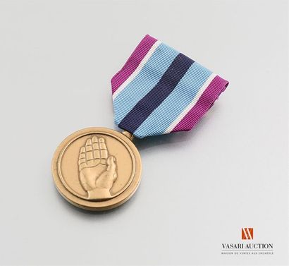 null Etats Unis d'Amérique - Humanitarian service medal, 32 mm, TBE

