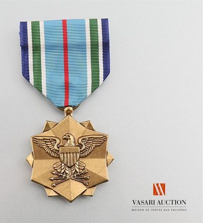 null Etats Unis d'Amérique - Achivement medal, joint service, 35 mm, BE
