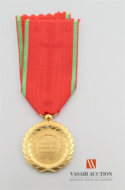 null France - Médaille du mérite national francais, courage dévouement mérite, B...