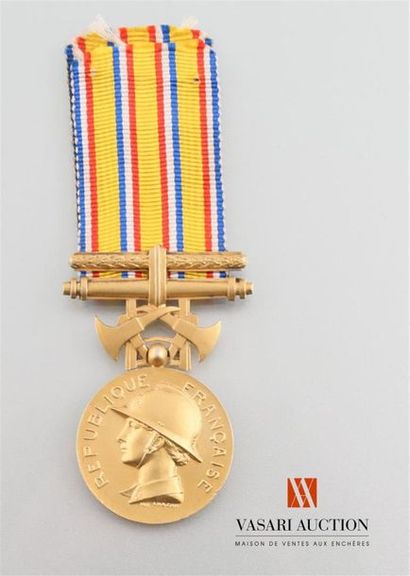 null France - Médaille d'honneur des sapeurs pompiers, Ministère de l'intérieur,...