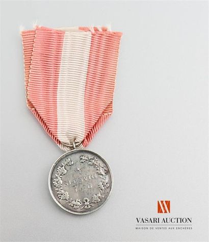 null Danemark, médaille du Schleswig 1920, profil de Christian X, usure, ruban insolé,...