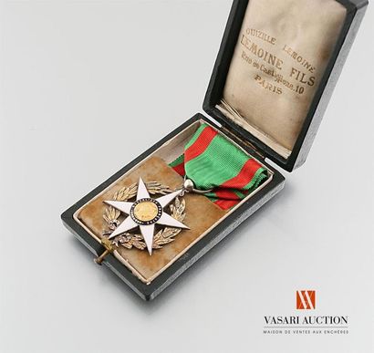 null France - Ordre du Mérite agricole (institué en 1883); étoile de chevalier, argent,...