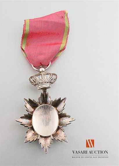 null Cambodge - Ordre royal du Cambodge, (institué en 1864) étoile de chevalier,...