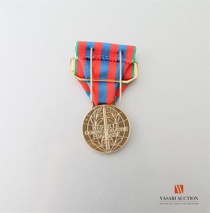null France: médaille commémorative française, agrafe ex-Yougoslavie, TTB-SUP
